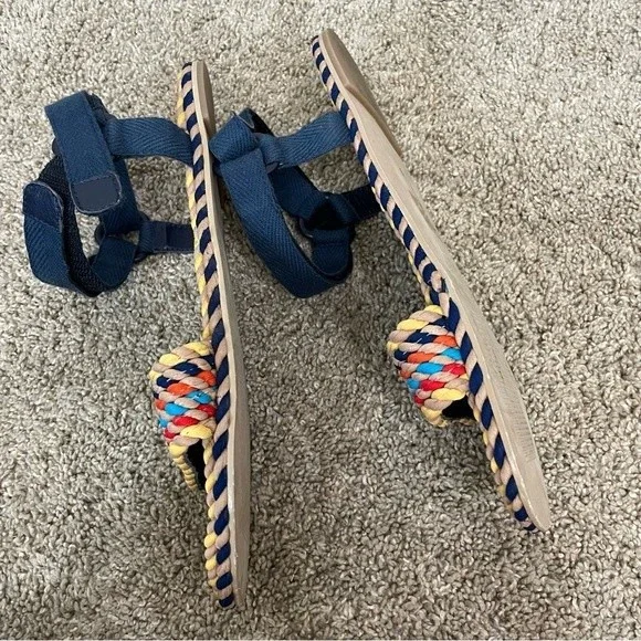 Sundance Catalog Salt + Umber Suri Navy Rope
Sandal Size 10 - Picture 5 of 6